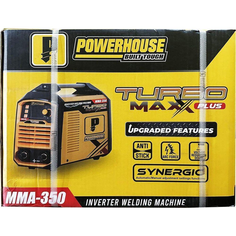 Powerhouse MMA-350 DC Inverter Welding Machine (TURBOMAXXplus) 350A - KHM Megatools Corp. Powerhouse MMA-350 DC Inverter Welding Machine (TURBOMAXXplus) 350A - KHM Megatools Corp.